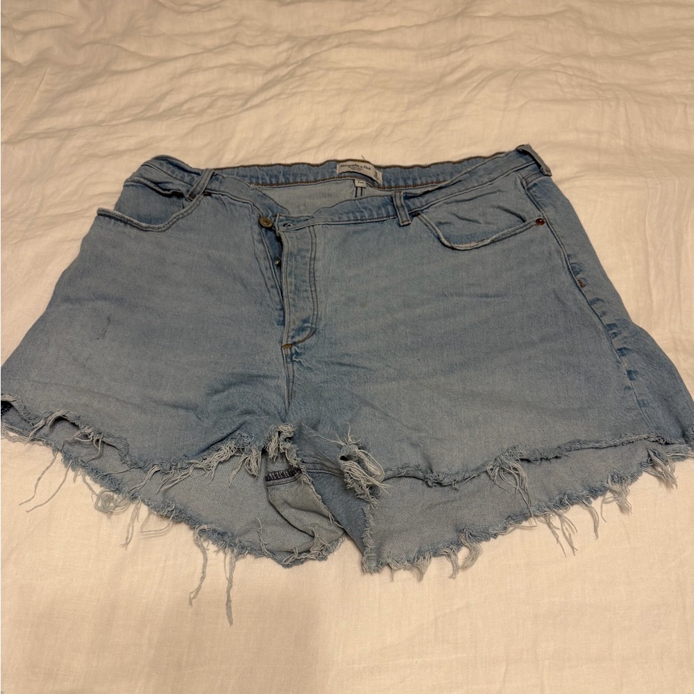 Abercrombie & Fitch curve love dad shorts